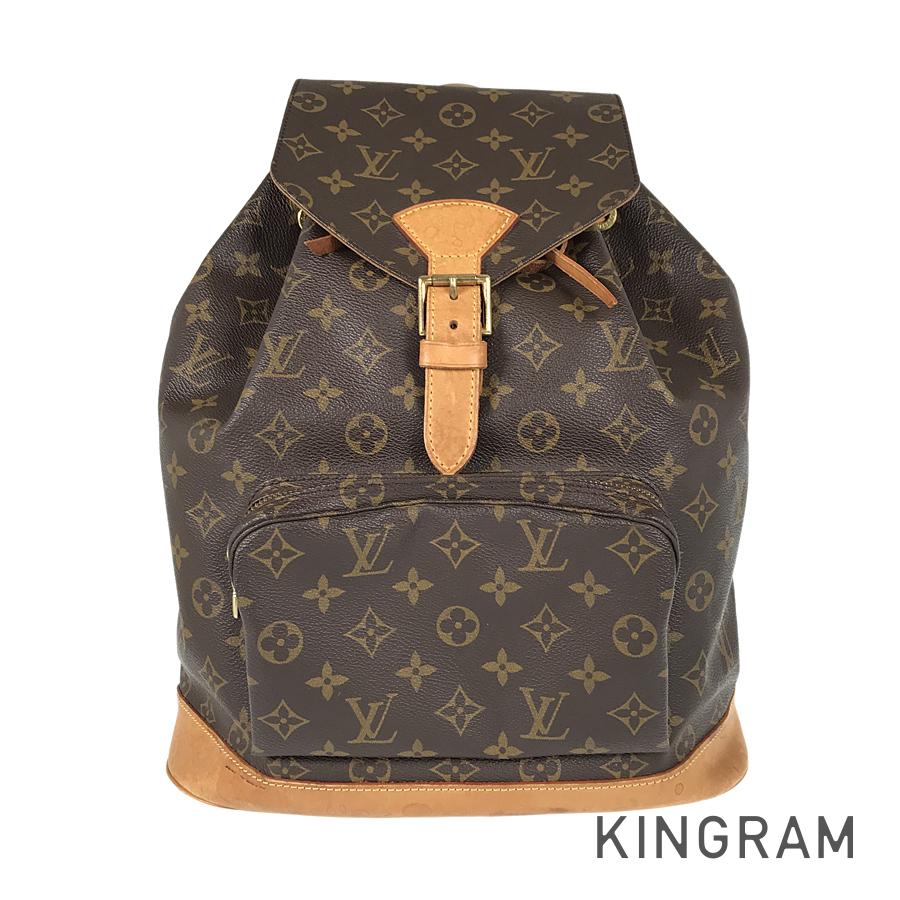 LOUIS VUITTON Monogram Montsouris GM M51135 Backpack