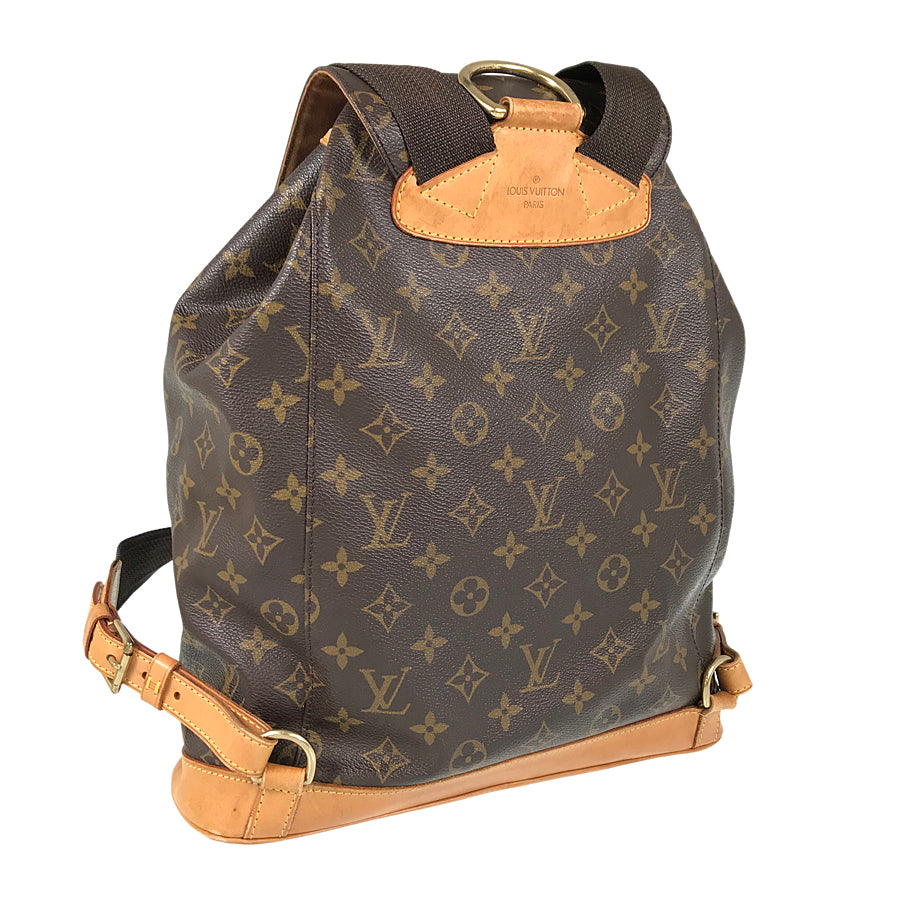 LOUIS VUITTON Monogram Montsouris GM M51135 Backpack
