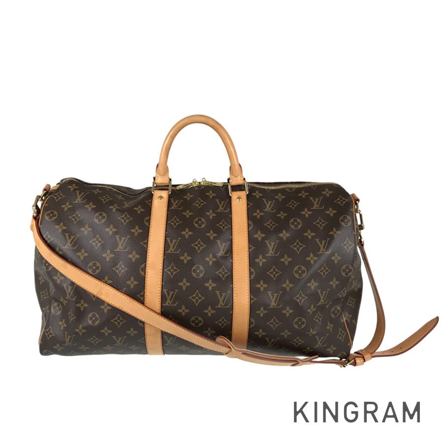 LOUIS VUITTON Monogram Keepall Bandouliere 50 M41416 Boston bag