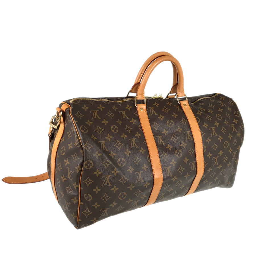 LOUIS VUITTON Monogram Keepall Bandouliere 50 M41416 Boston bag