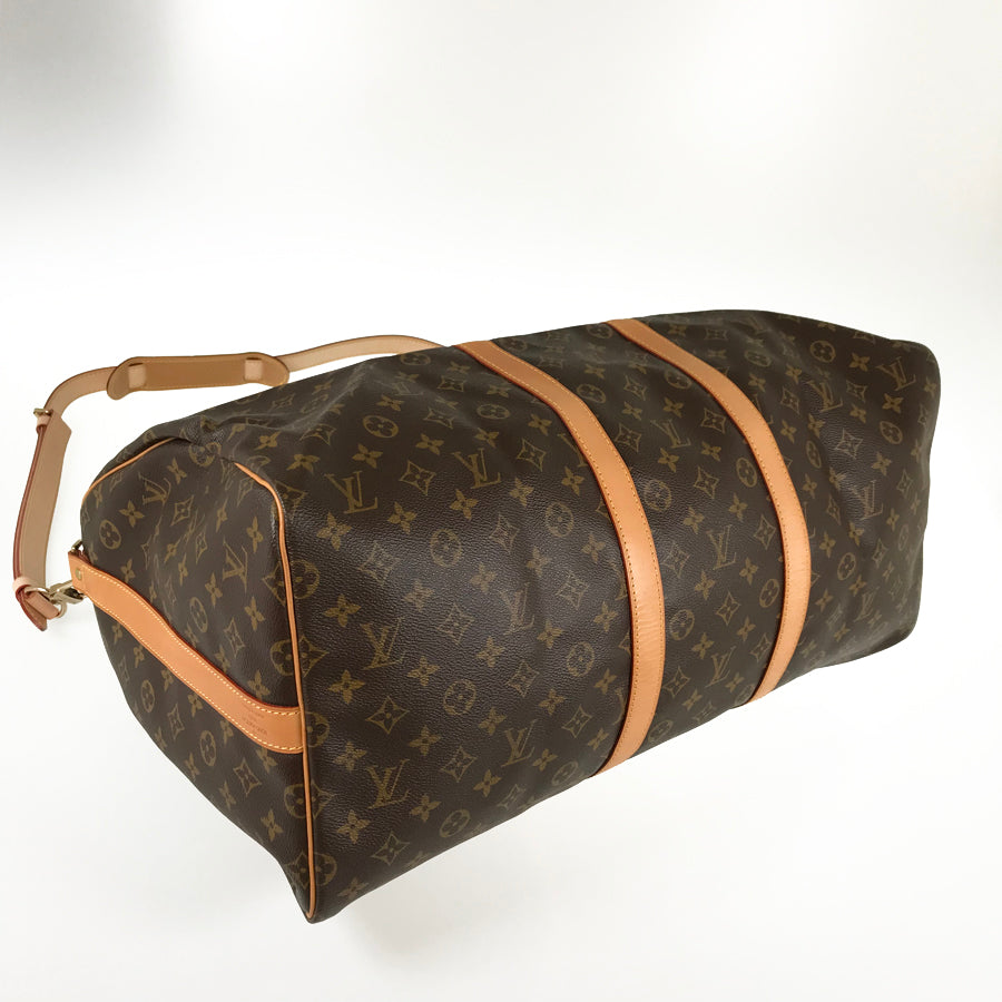 LOUIS VUITTON Monogram Keepall Bandouliere 55 M41414 Boston bag