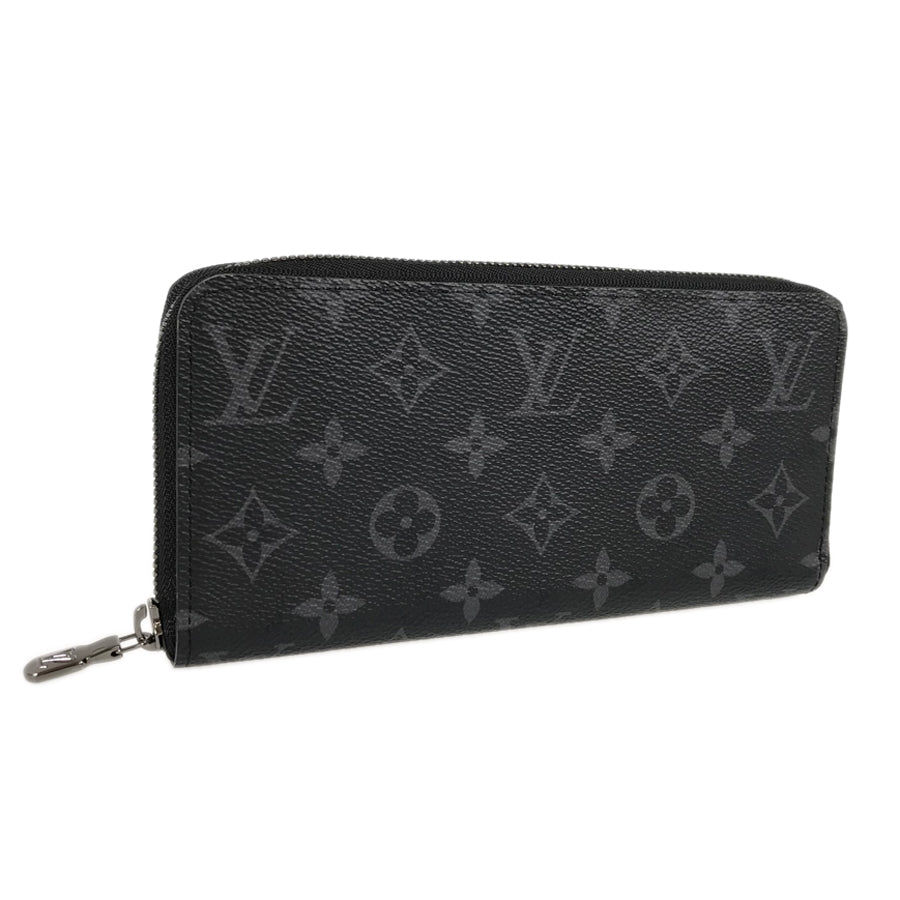 LOUIS VUITTON Monogram Eclipse Zippy Wallet Horizontal M11611 Long wallet Round zipper