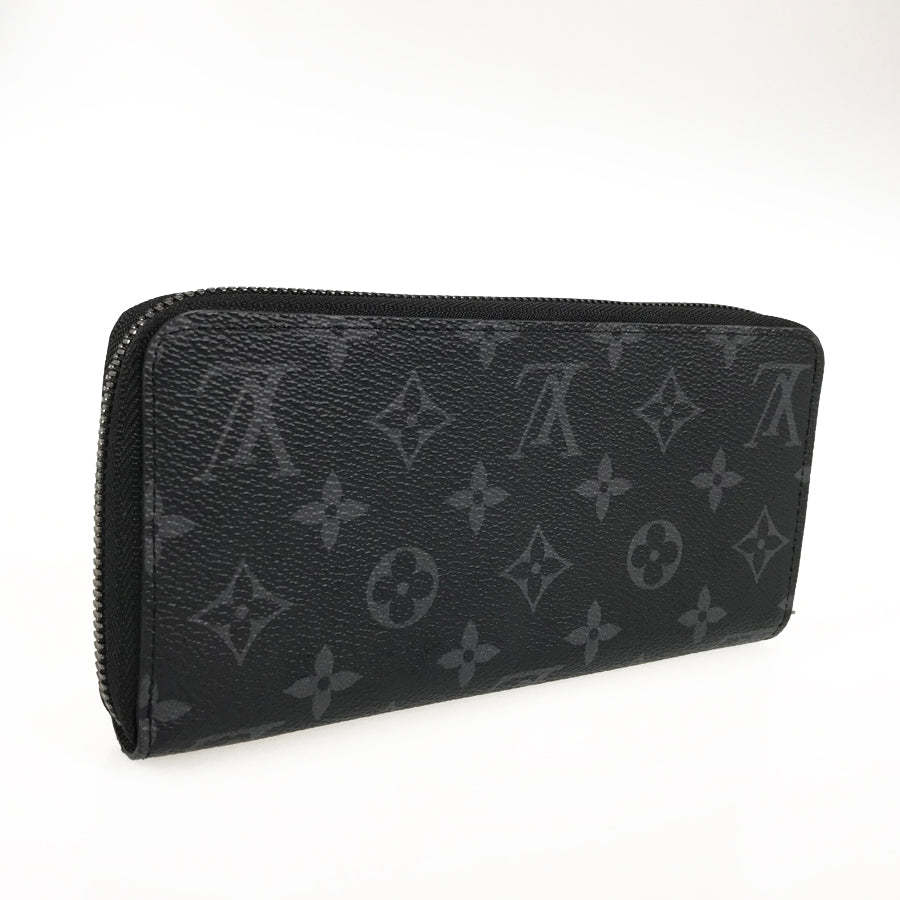 LOUIS VUITTON Monogram Eclipse Zippy Wallet Horizontal M11611 Long wallet Round zipper