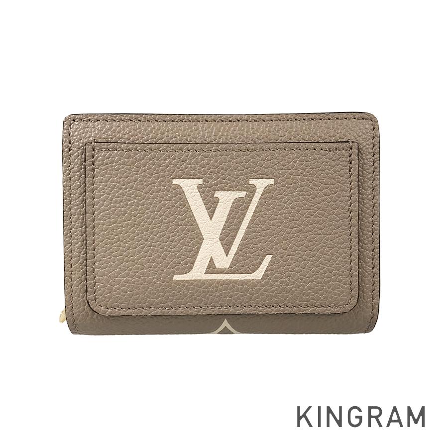 LOUIS VUITTON Monogram Empreinte Bicolor Portefeuille Claire M82370 Bifold wallet