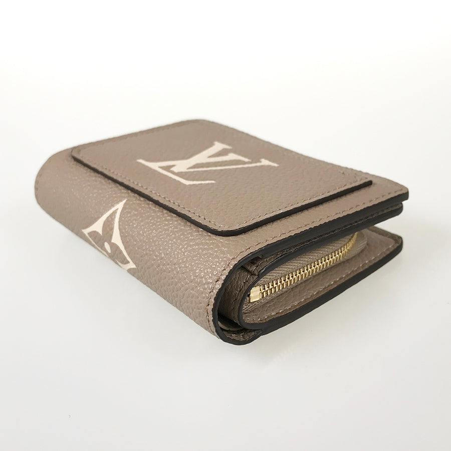 LOUIS VUITTON Monogram Empreinte Bicolor Portefeuille Claire M82370 Bifold wallet