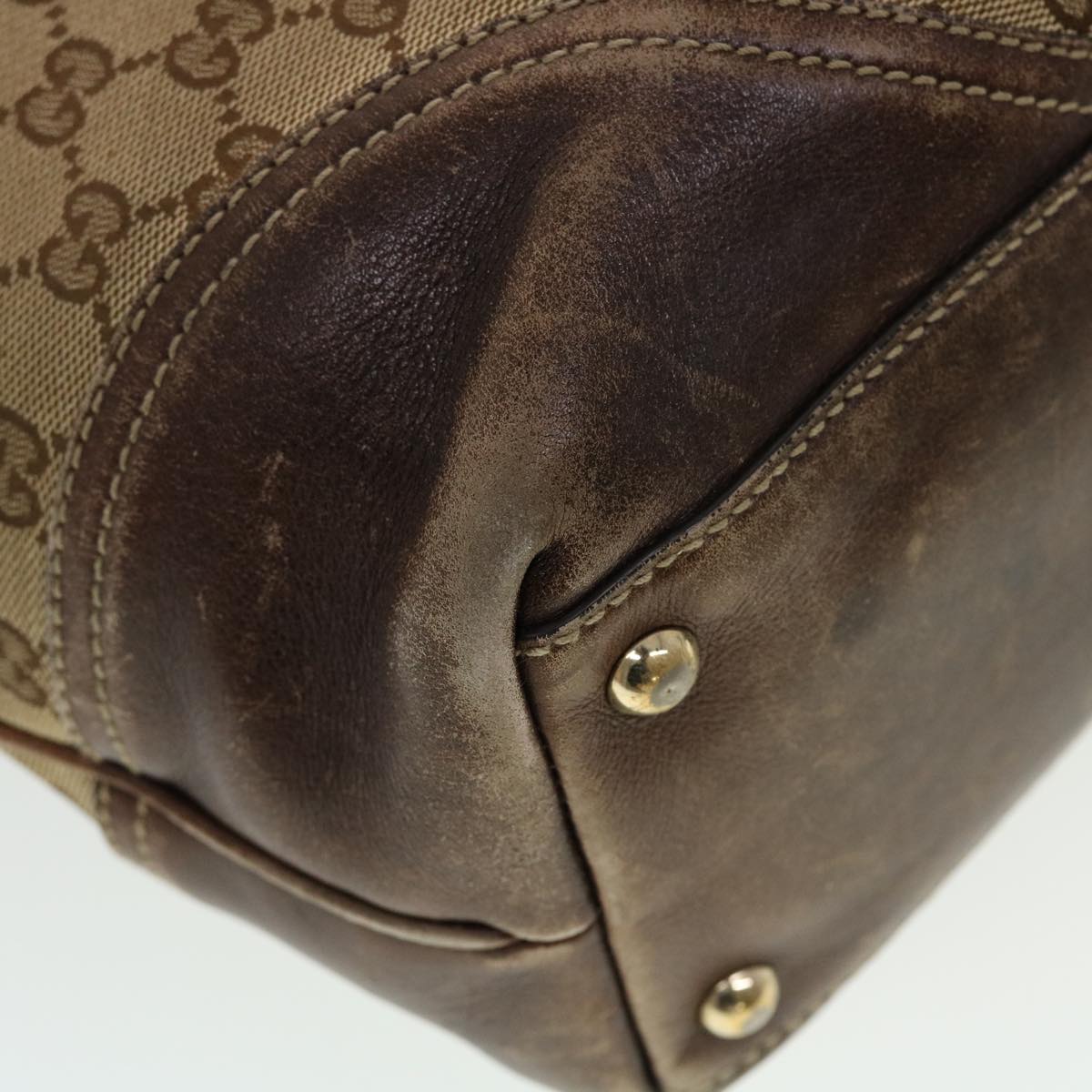 GUCCI GG Canvas Tote Bag Beige 169945  th3742