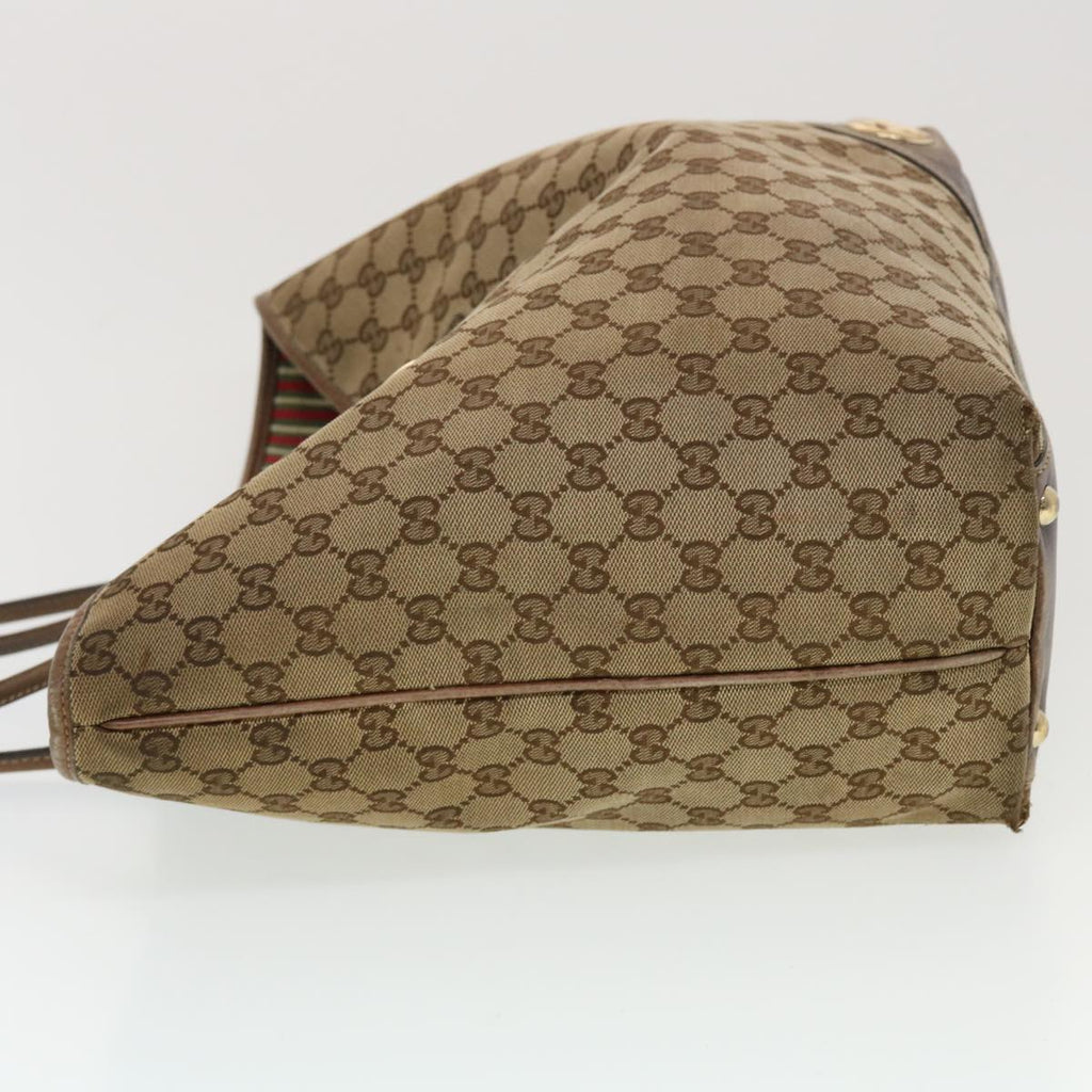 GUCCI GG Canvas Tote Bag Beige 169945  th3742