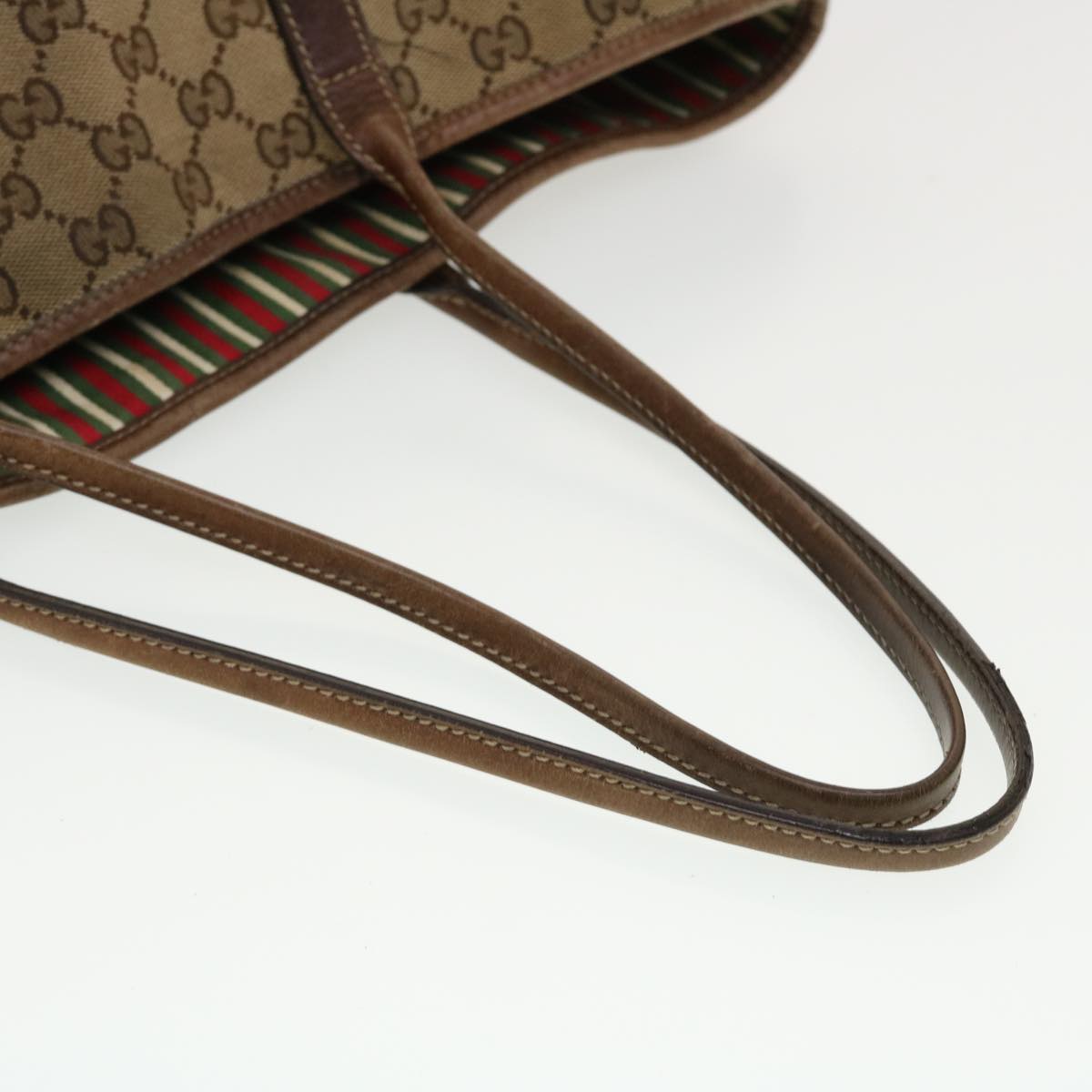 GUCCI GG Canvas Tote Bag Beige 169945  th3742