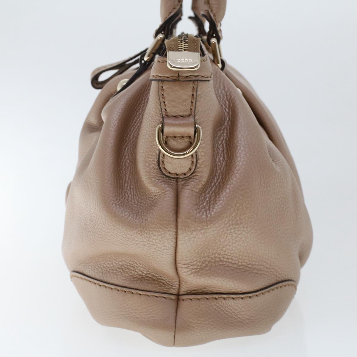 GUCCI Hand Bag Leather 2way Pink 247902  th3878