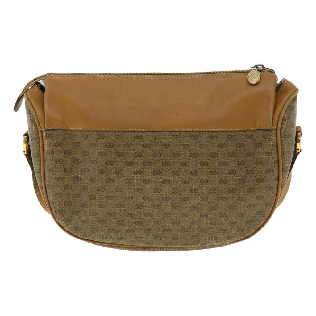 GUCCI Micro GG Canvas Shoulder Bag Brown 001580918  rd2931