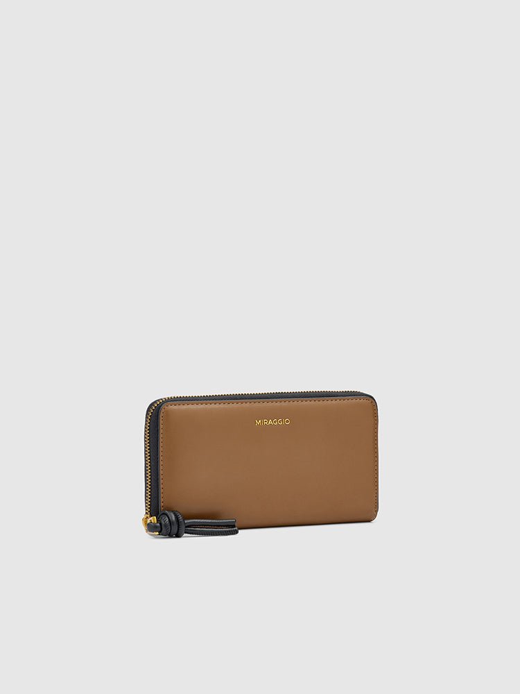 Theo Zip Around Wallet