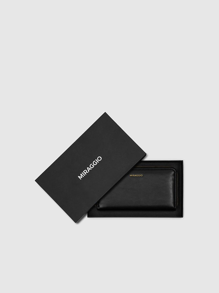 Theo Zip Around Wallet