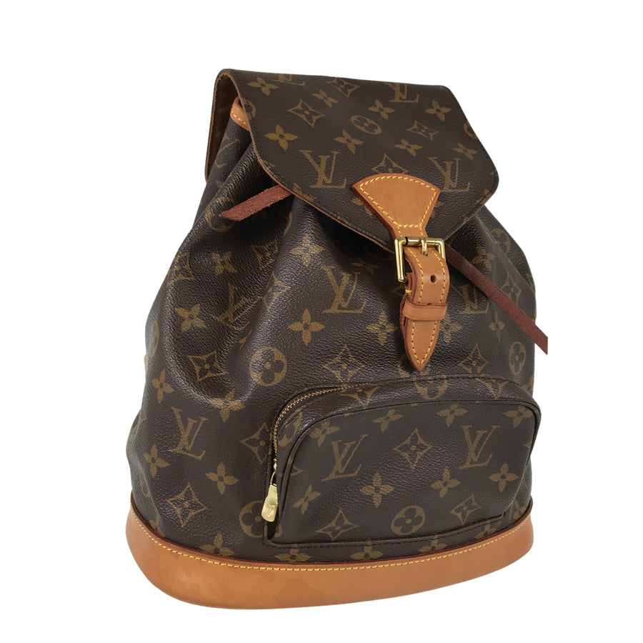 LOUIS VUITTON Monogram Montsouris MM M51136 Backpack