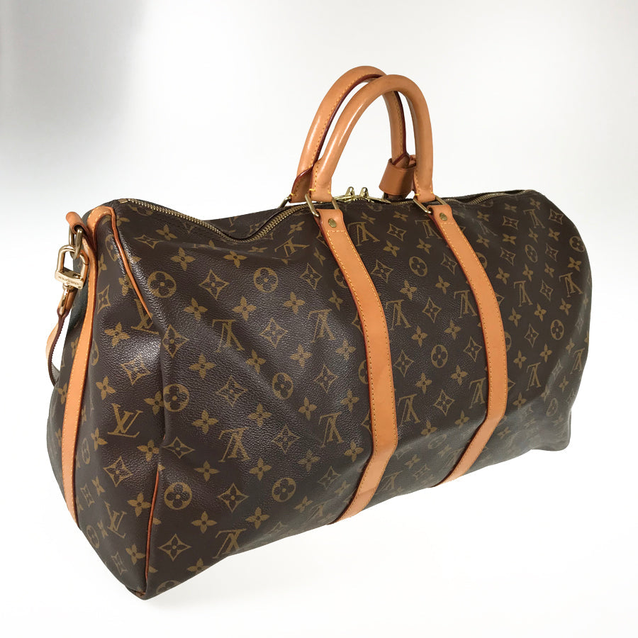 LOUIS VUITTON Monogram Keepall Bandouliere 50 M41416 Boston bag