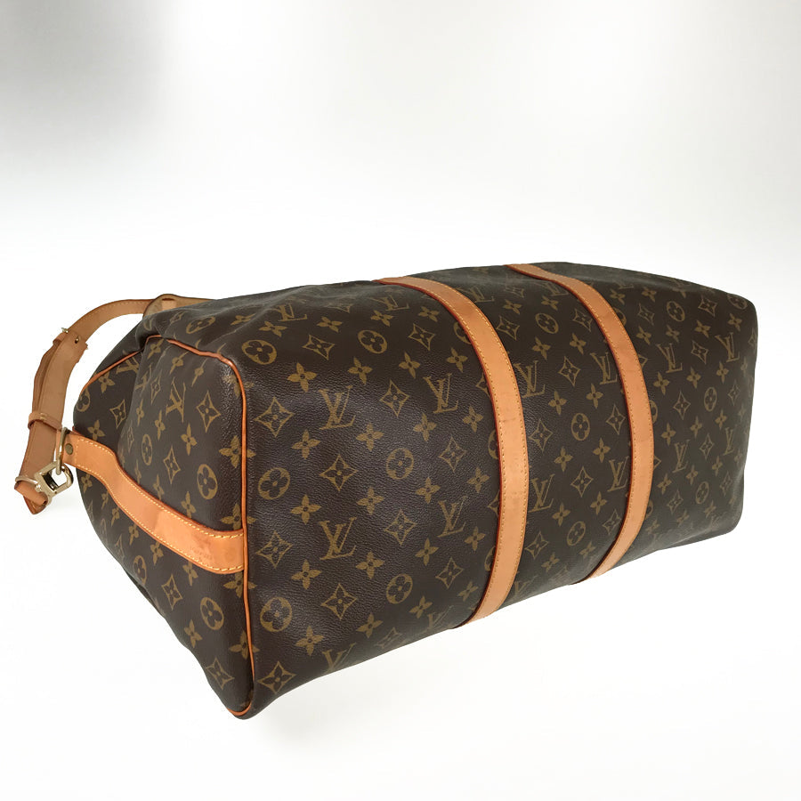 LOUIS VUITTON Monogram Keepall Bandouliere 50 M41416 Boston bag