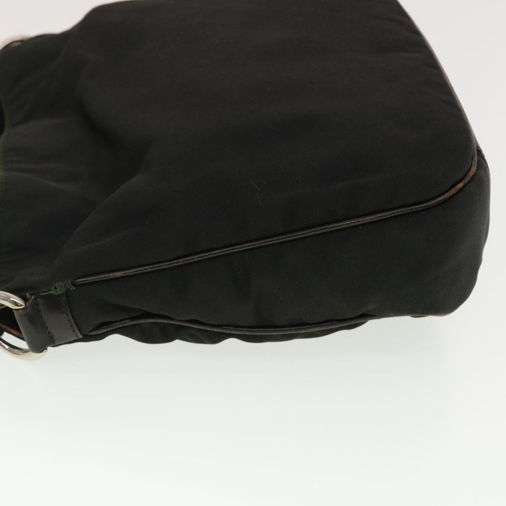 GUCCI Hand Bag Nylon 2way Brown 001 1633 002058  ti1049