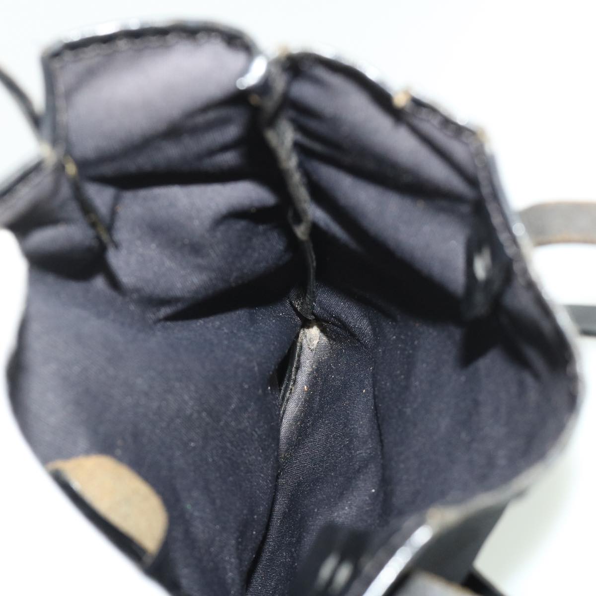 FENDI Zucca Canvas Tote Bag Nylon Black  ti664