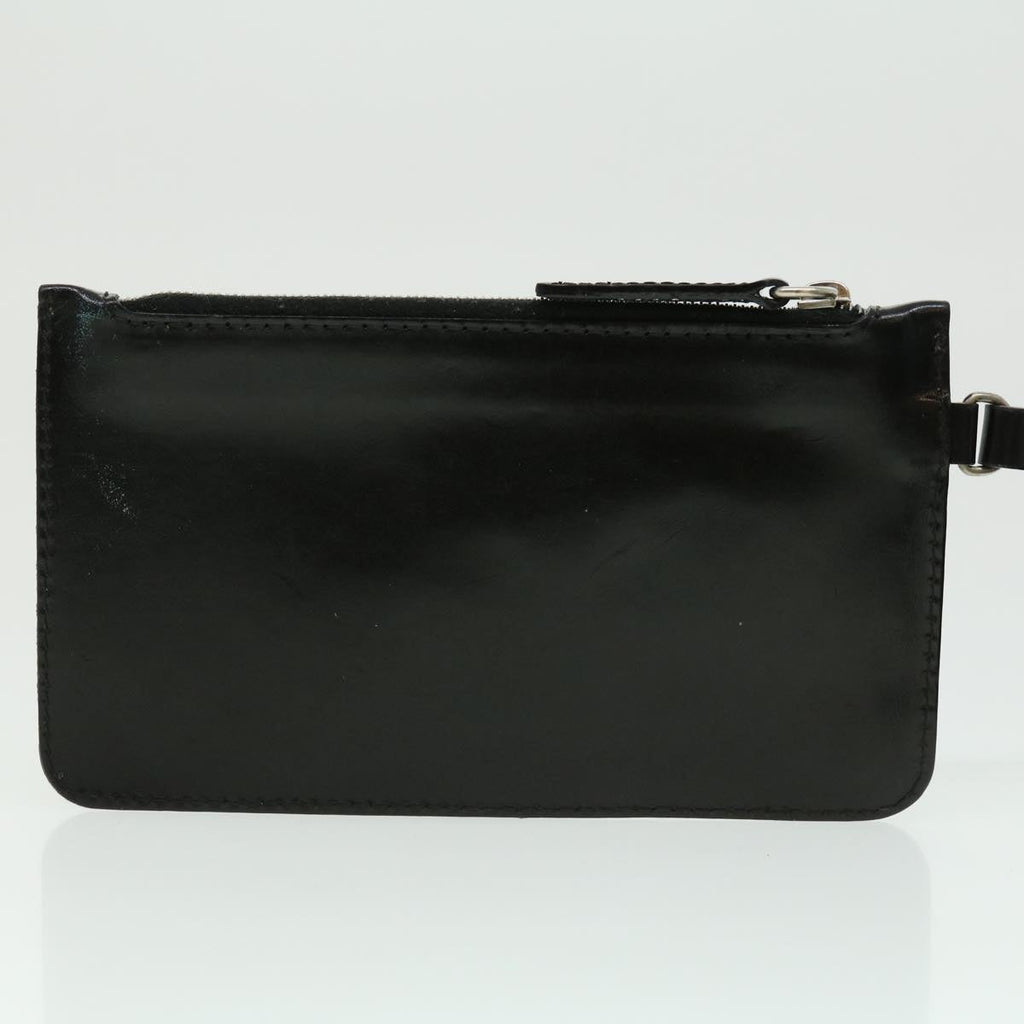 FENDI Zucca Canvas Tote Bag Nylon Black  ti664