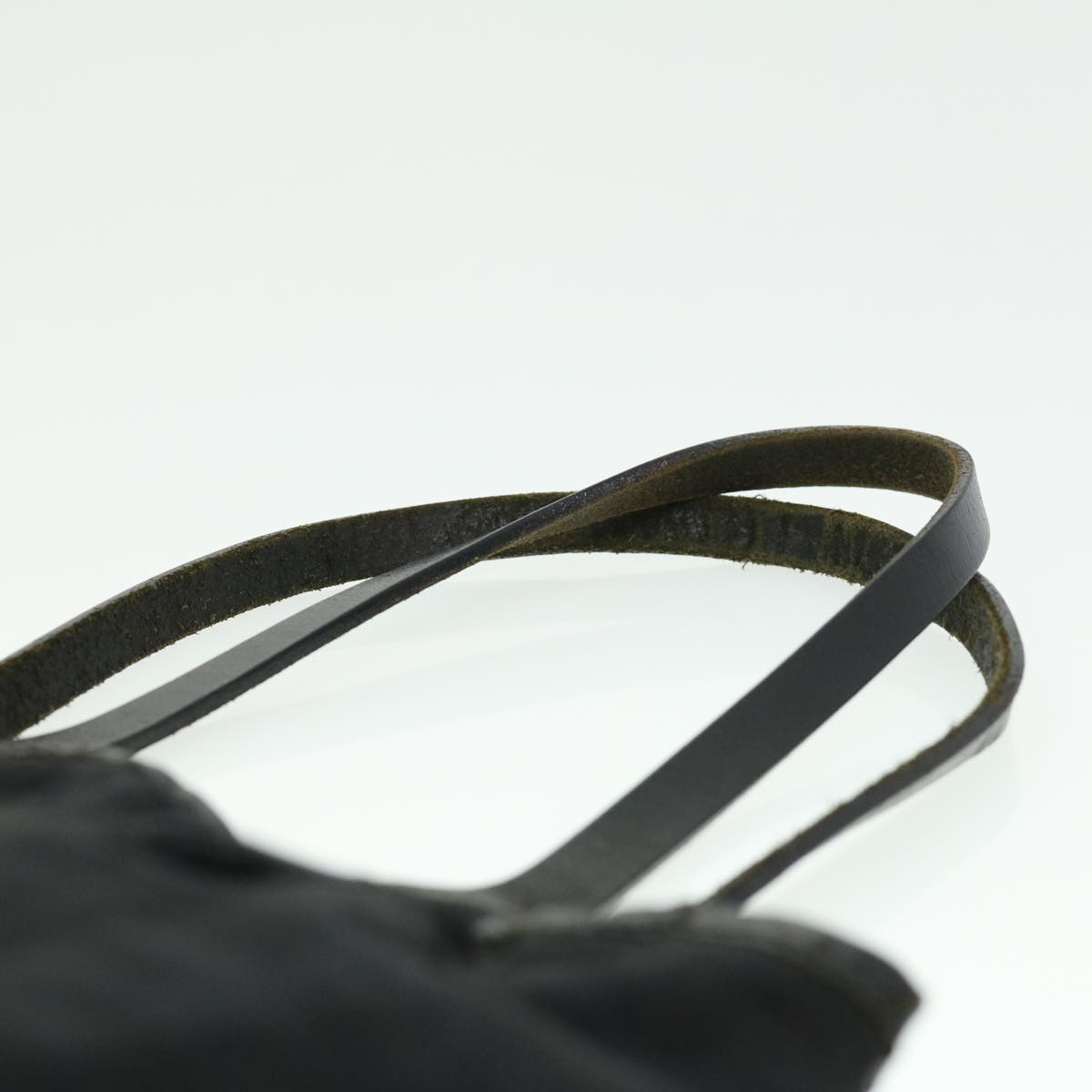 FENDI Zucca Canvas Tote Bag Nylon Black  ti664