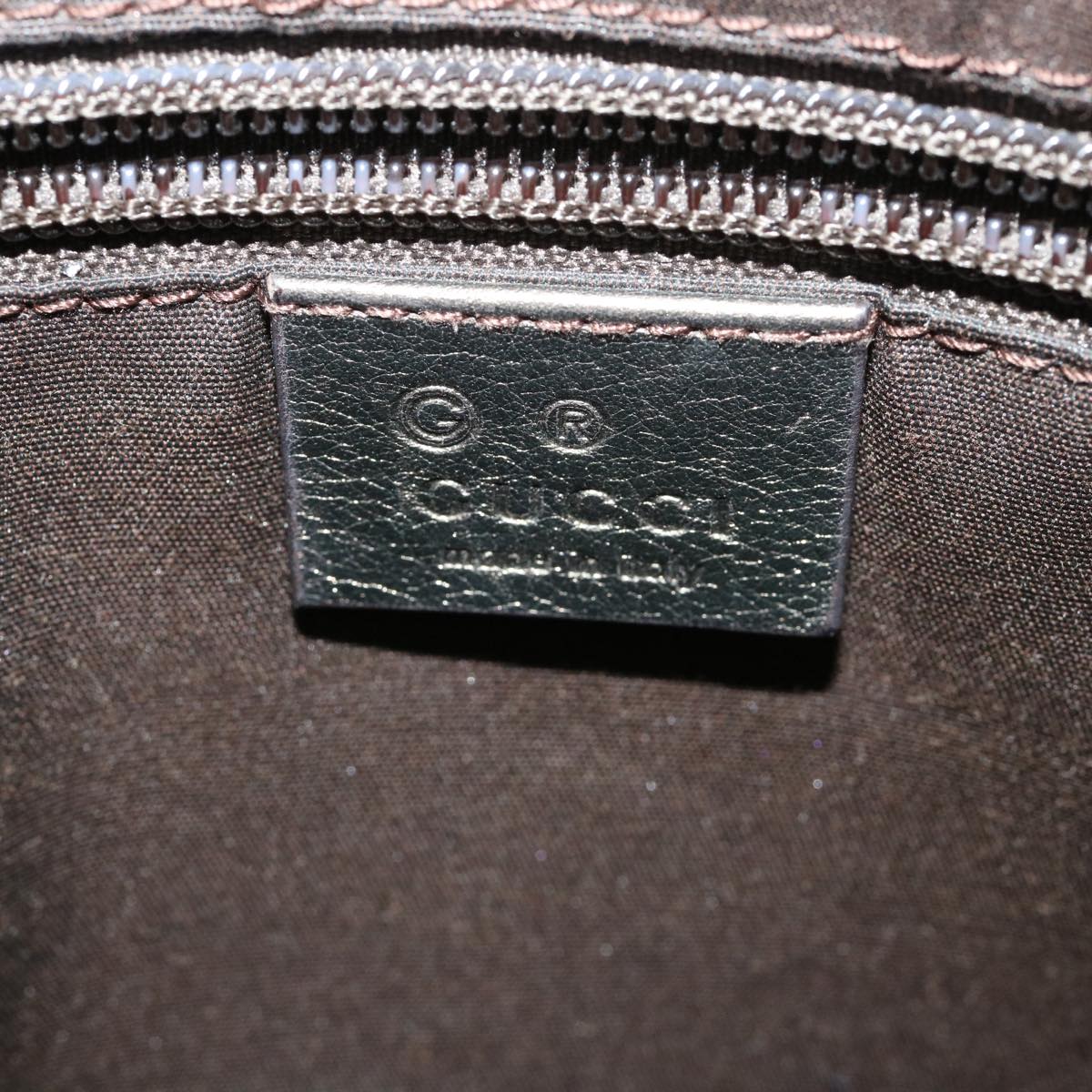 GUCCI Tote Bag straw White 289626  ti795