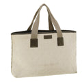 GUCCI Tote Bag straw White 289626  ti795