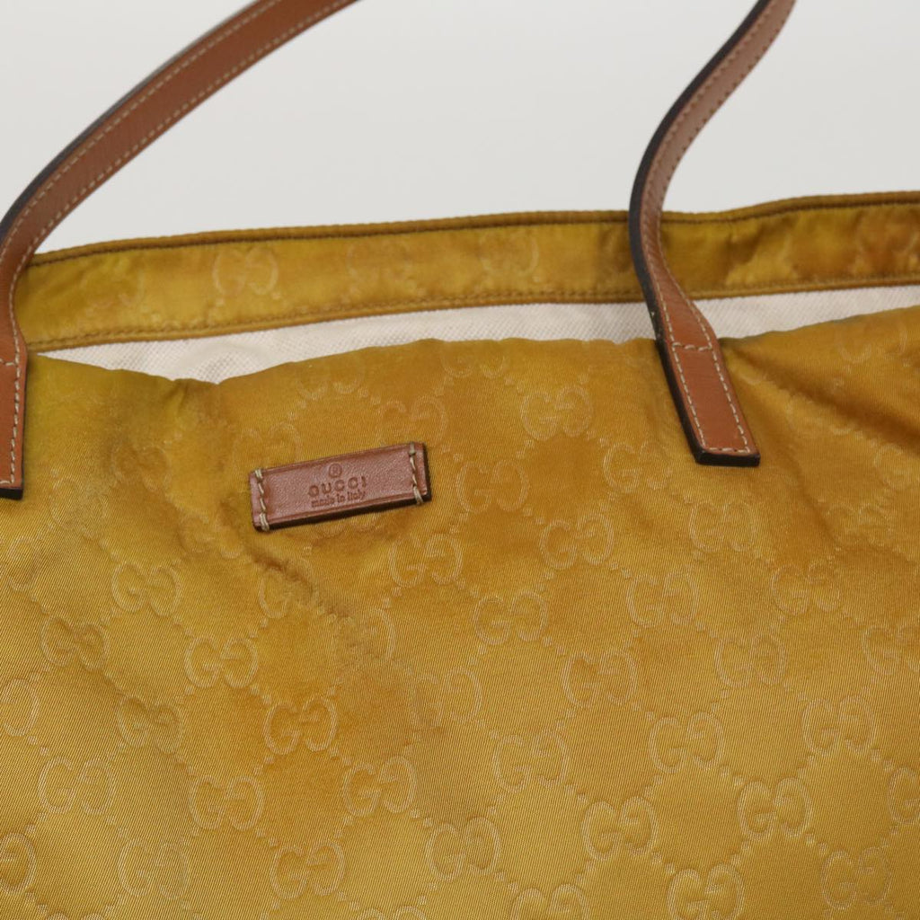 GUCCI GG Canvas Tote Bag Gold 295252  ti823