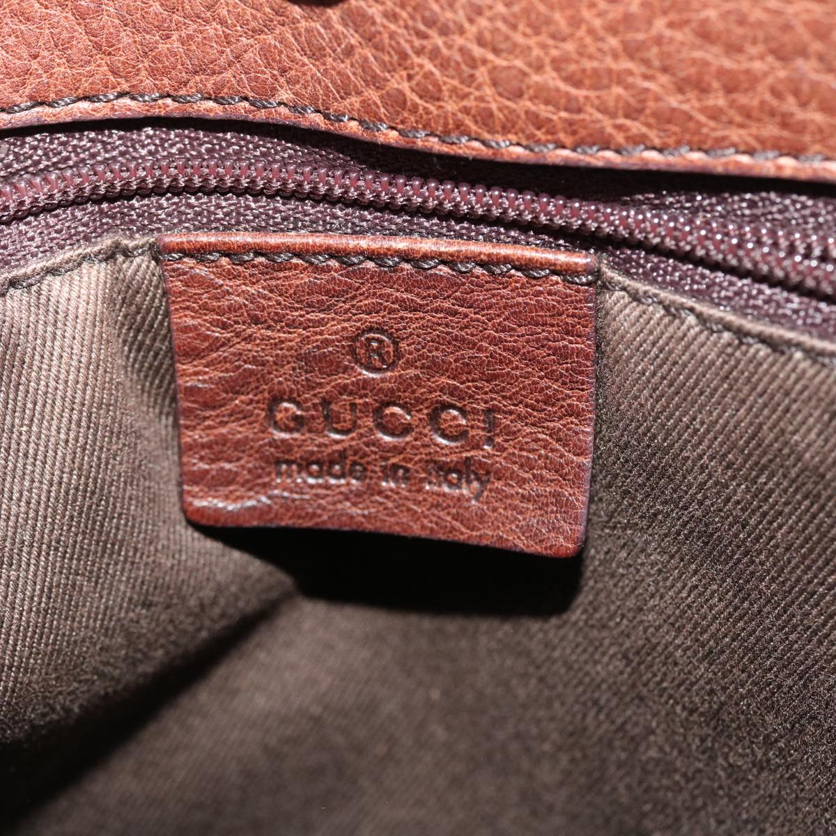 GUCCI GG Canvas Shoulder Bag Brown 101975  ti848