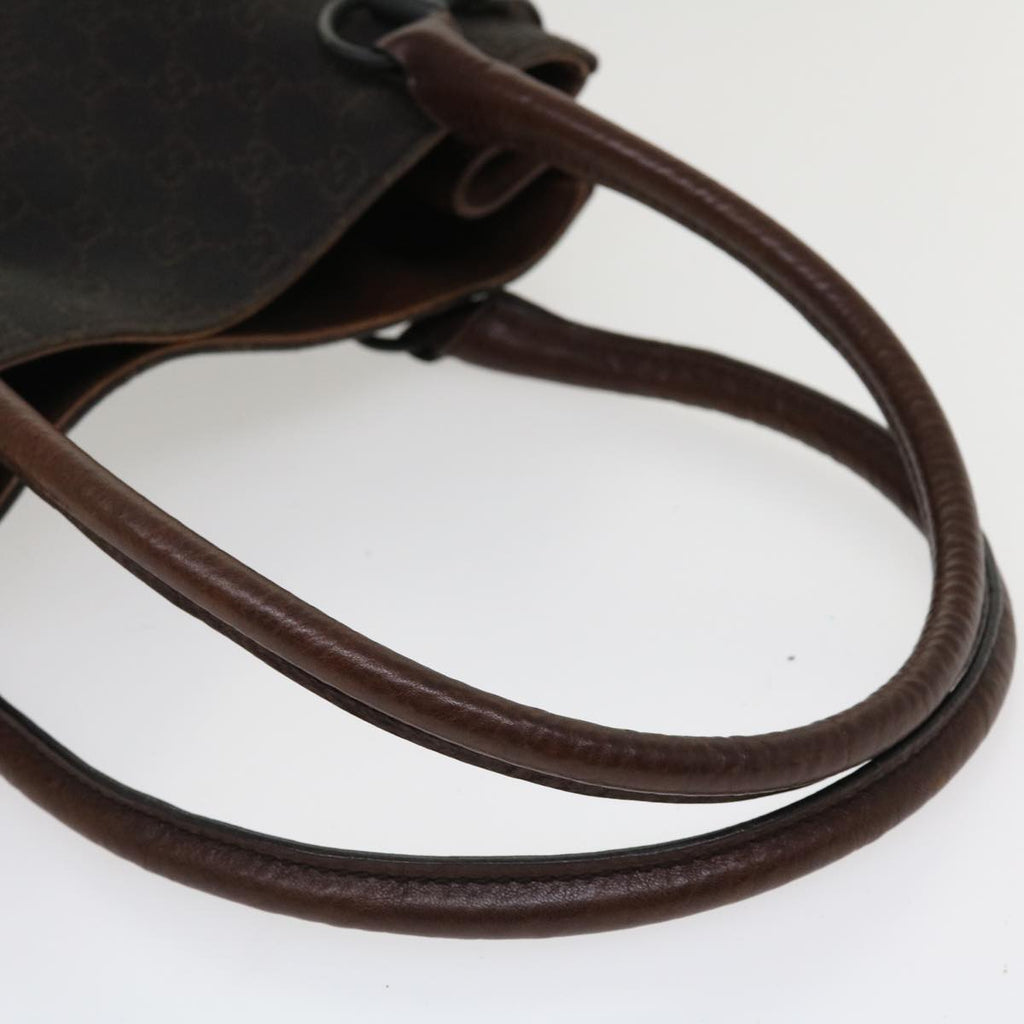 GUCCI GG Canvas Shoulder Bag Brown 101975  ti848