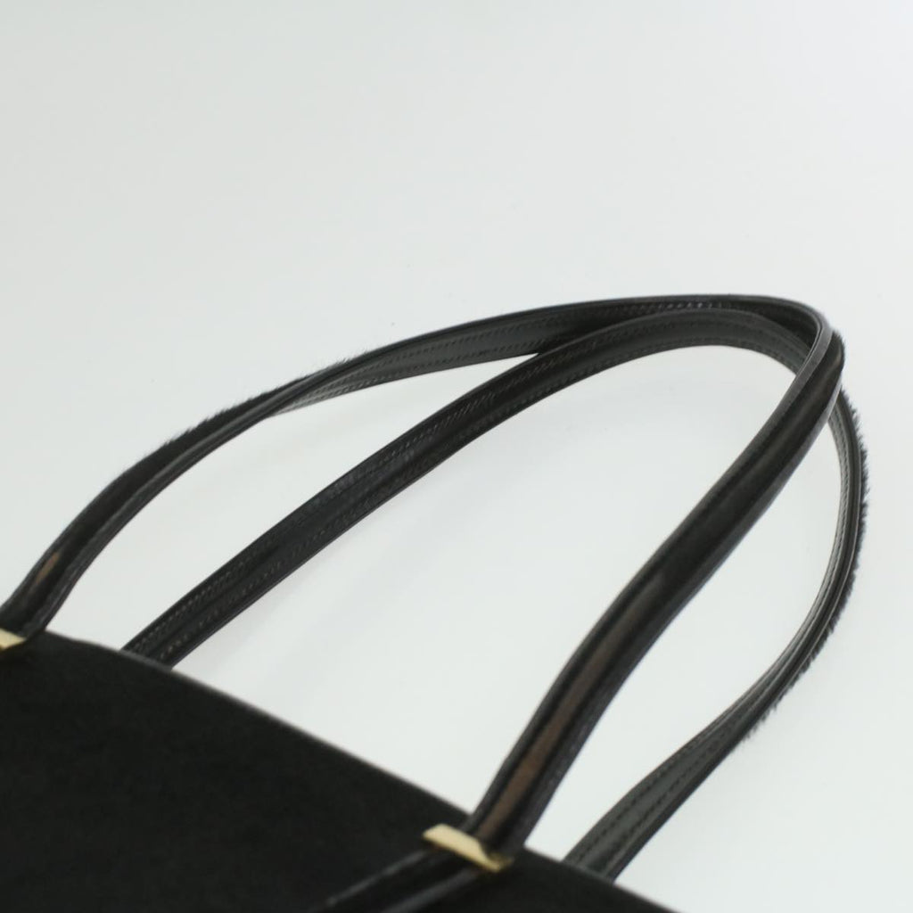 GUCCI Shoulder Bag Unborn Calf SkinLeather Black 002 406 0425  ti932