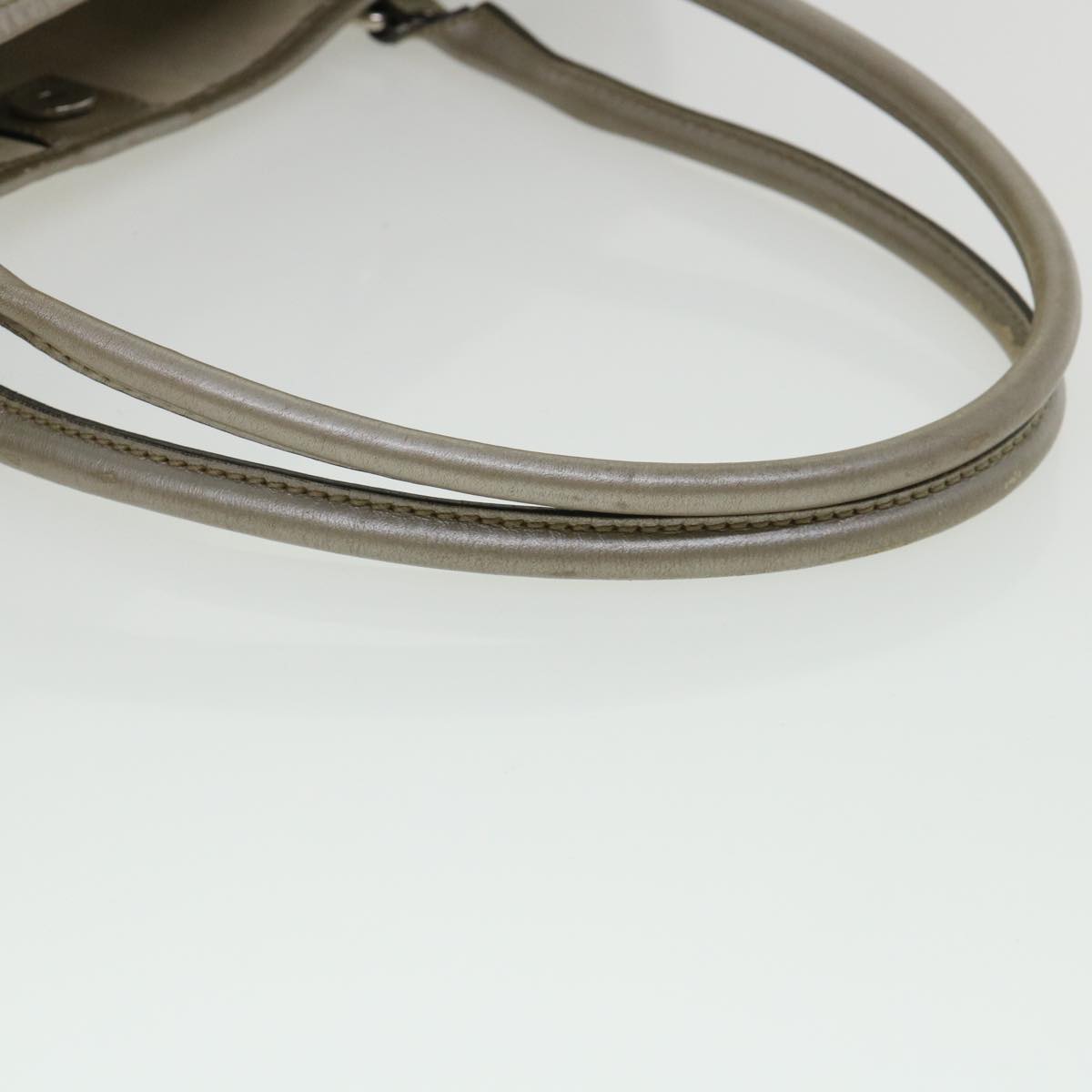GUCCI GG Canvas Shoulder Bag Silver 197953  tp598