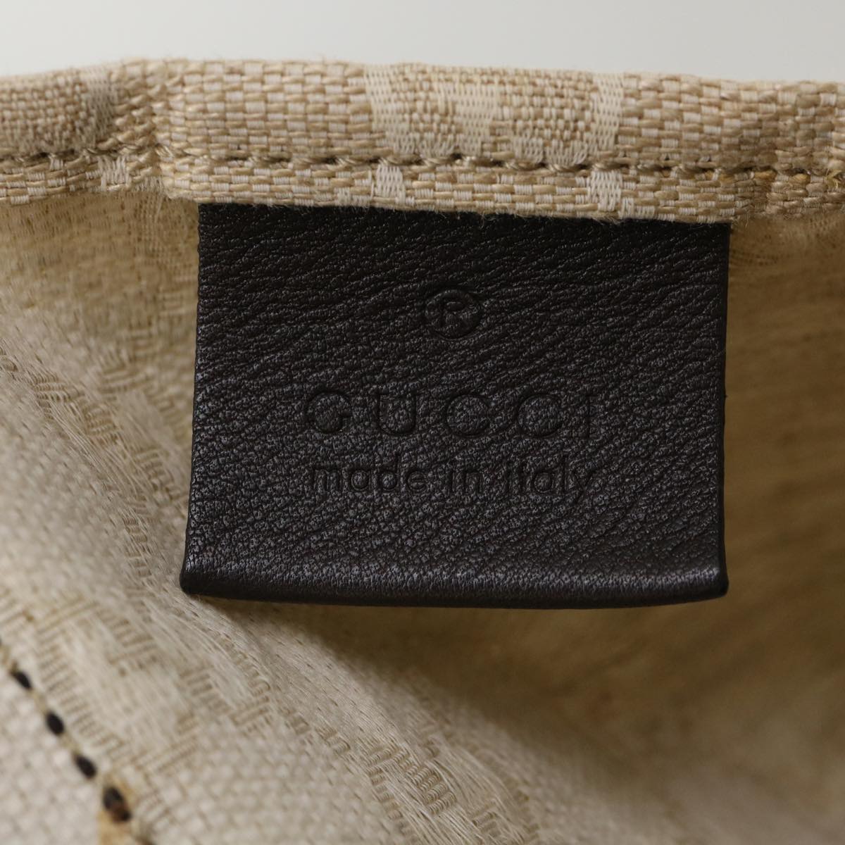 GUCCI GG Canvas Tote Bag Beige 283411  tp616