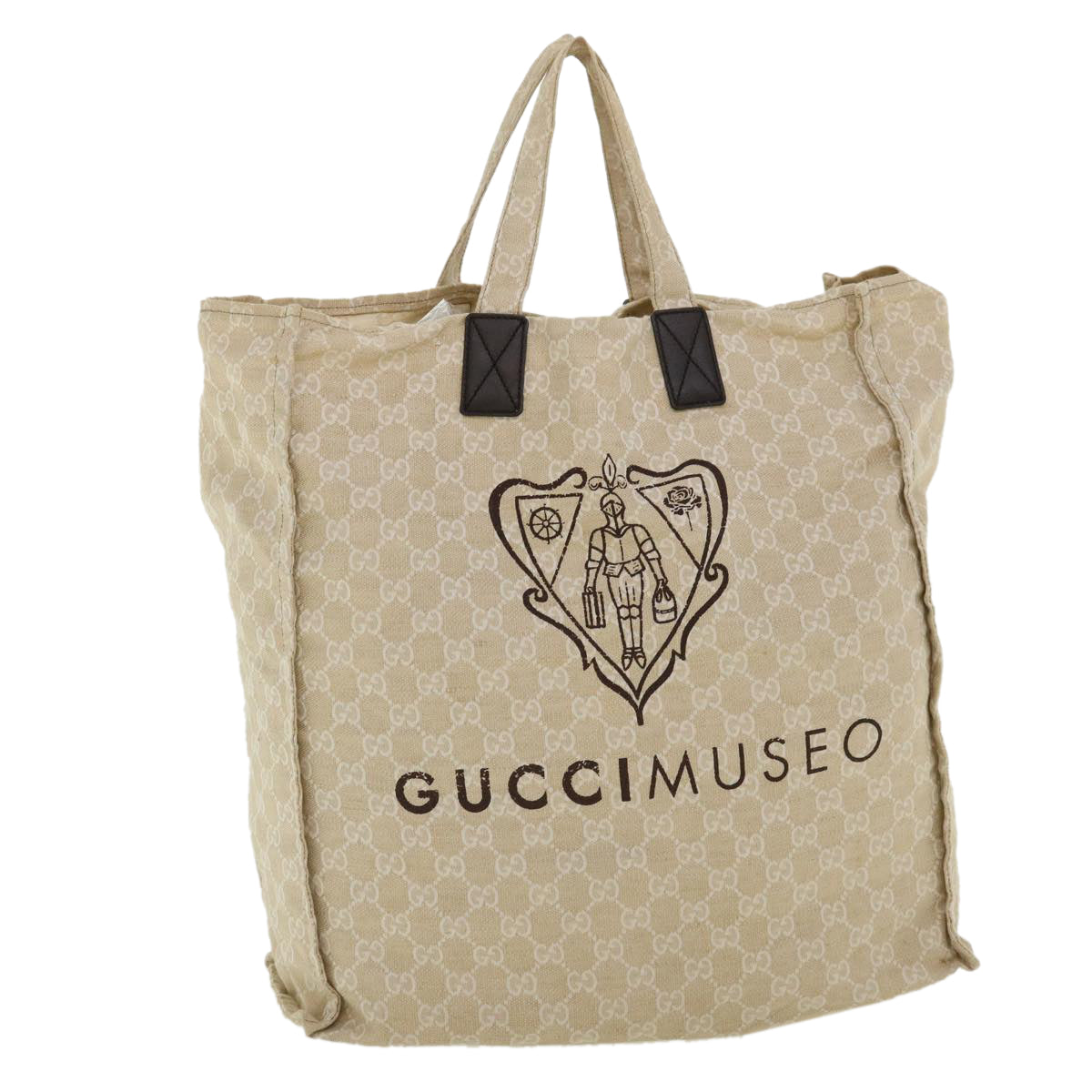 GUCCI GG Canvas Tote Bag Beige 283411  tp616