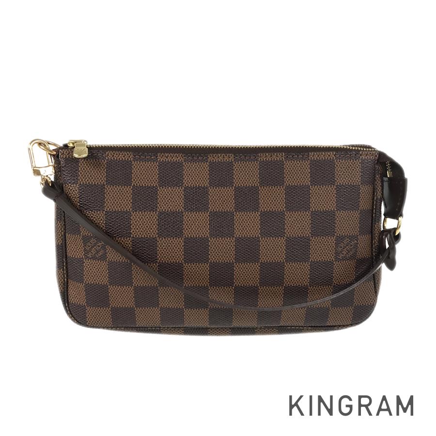 LOUIS VUITTON Damier Ebene Pochette Accessoires N51985 Pouch