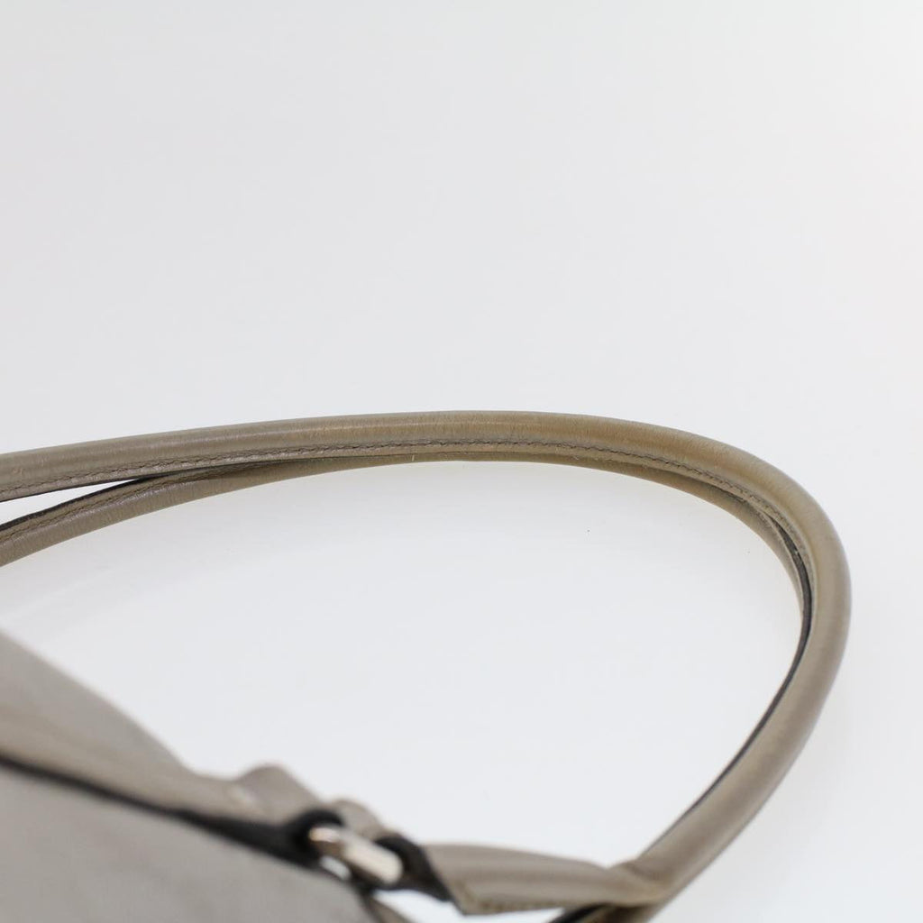 GUCCI GG Canvas Shoulder Bag Silver 197953  uy130