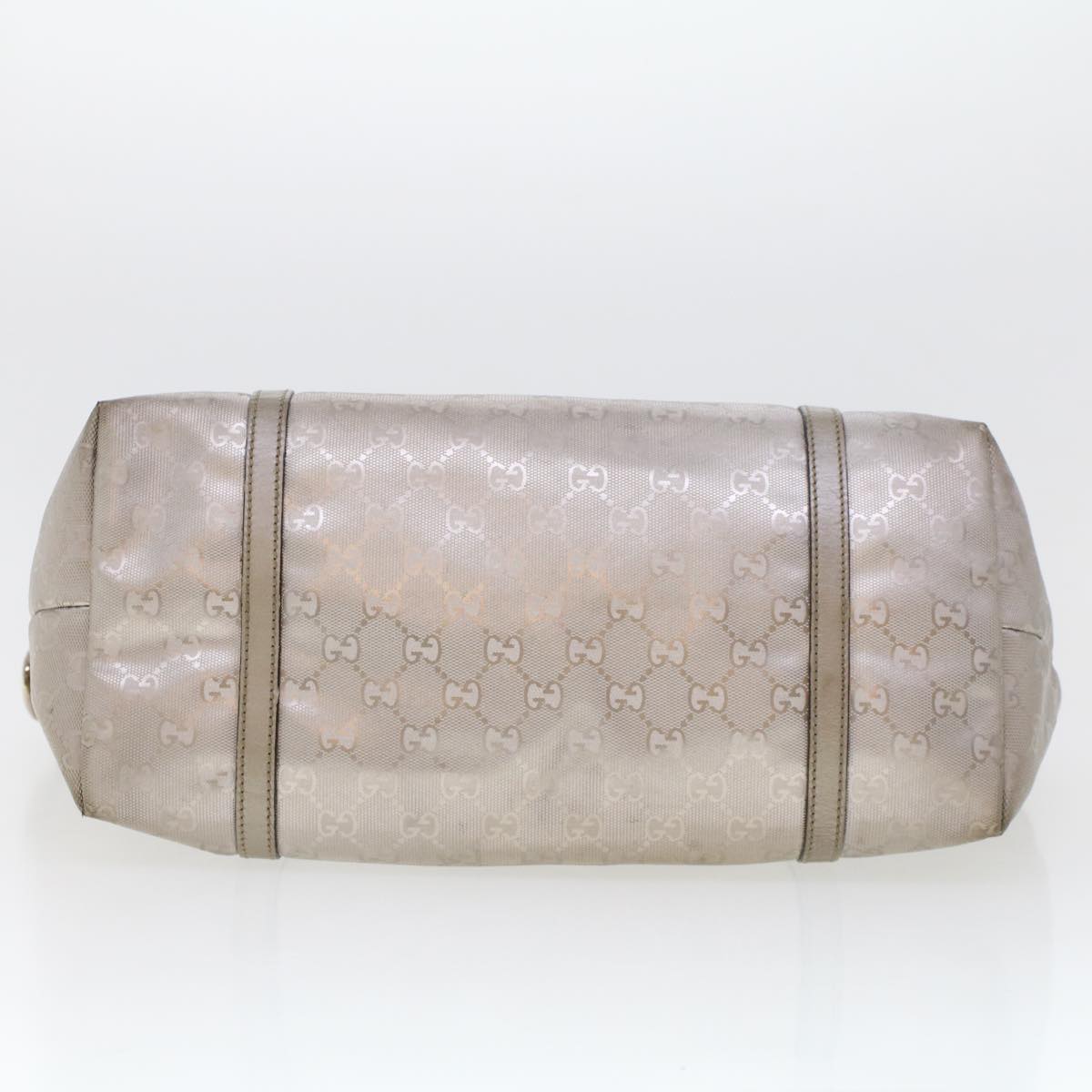 GUCCI GG Canvas Shoulder Bag Silver 197953  uy130