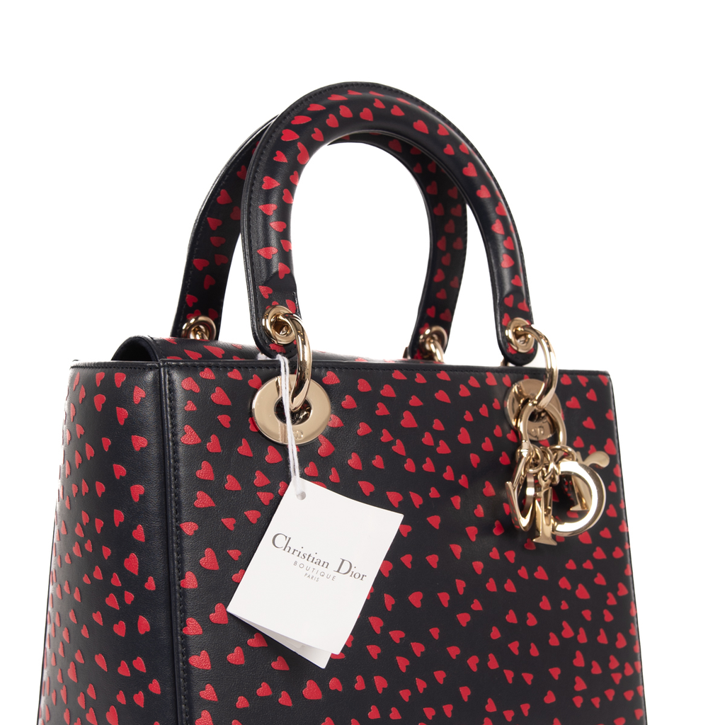 Christian Dior Medium Lady Dior "I love Paris"