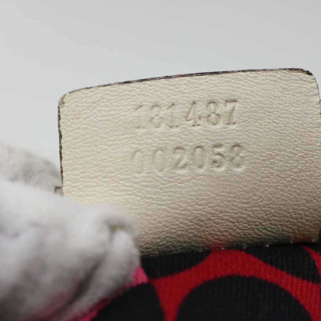 GUCCI Boston Bag Leather White 181487  yb122