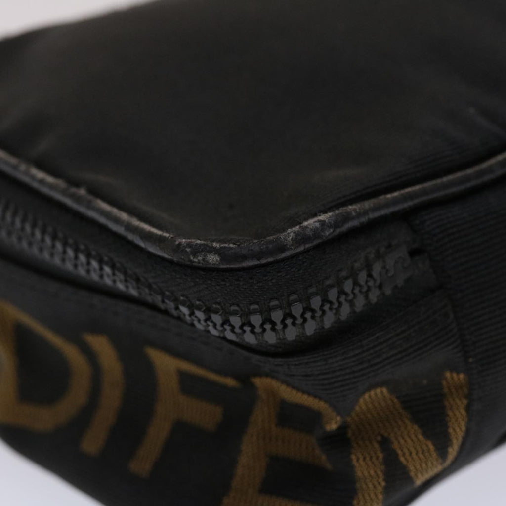 FENDI Hand Bag Nylon Black  yb205