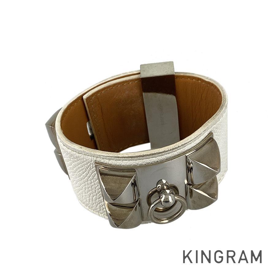 HERMES Collier de Cyan □M Made in 2009 Bangle