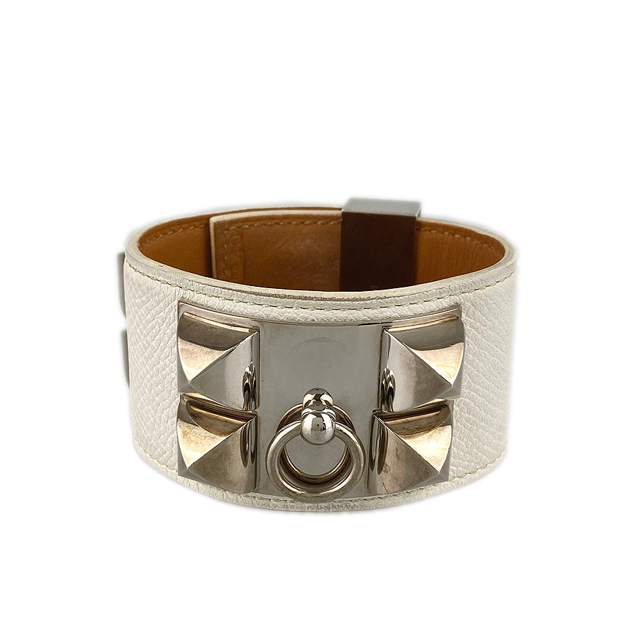 HERMES Collier de Cyan □M Made in 2009 Bangle