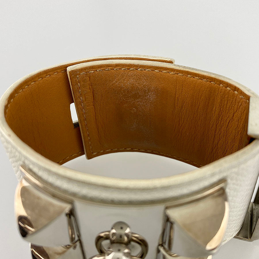 HERMES Collier de Cyan □M Made in 2009 Bangle