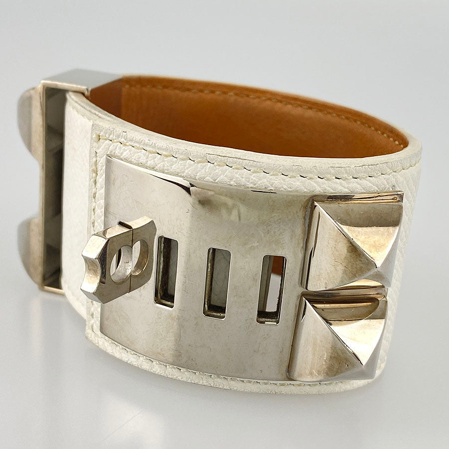 HERMES Collier de Cyan □M Made in 2009 Bangle