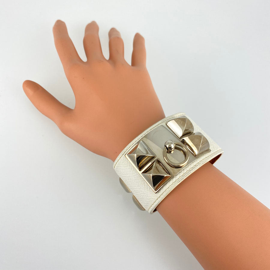 HERMES Collier de Cyan □M Made in 2009 Bangle