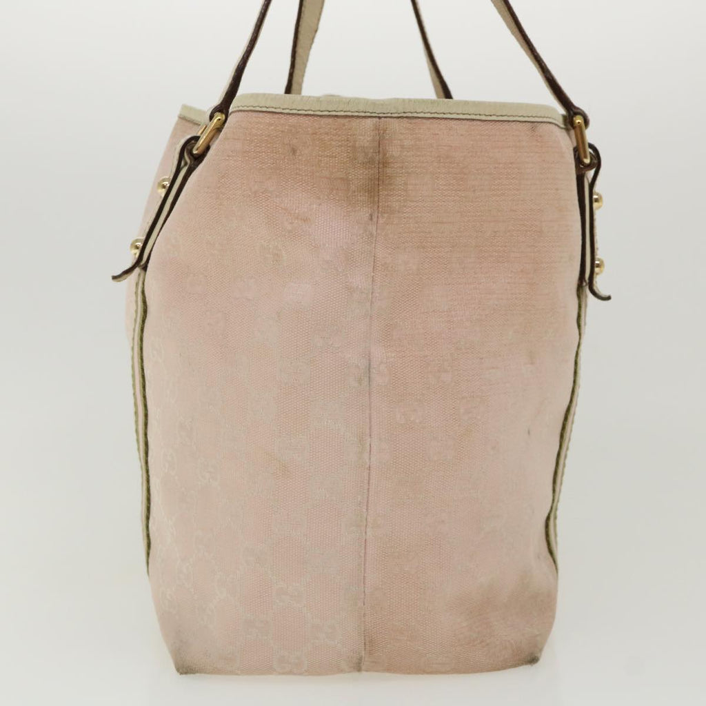 GUCCI GG Canvas Sherry Line Shoulder Bag 2Set Pink Beige  yk5006