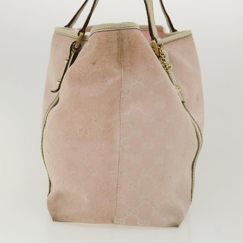 GUCCI GG Canvas Sherry Line Shoulder Bag 2Set Pink Beige  yk5006