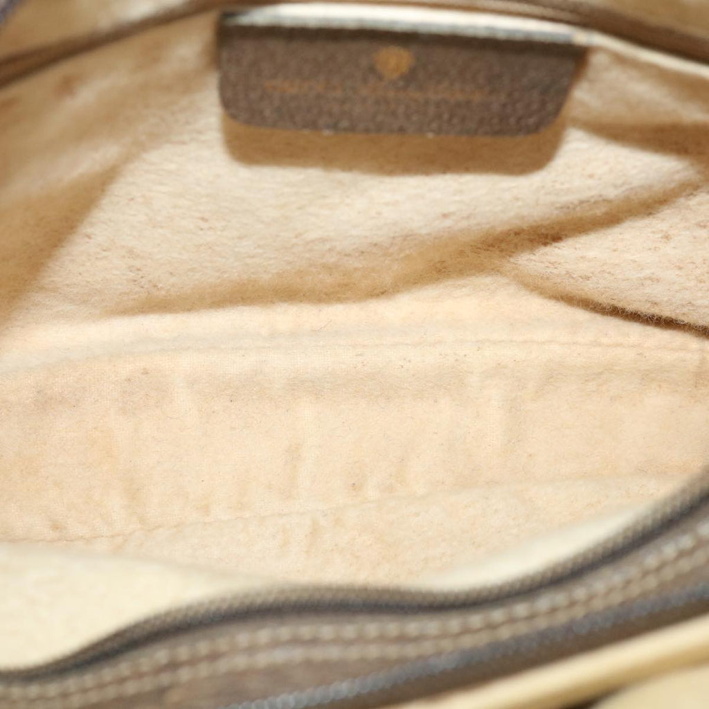 GUCCI GG Canvas Web Sherry Line Shoulder Bag Beige Red Green  yk5378