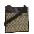 GUCCI GG Canvas Shoulder Bag PVC Leather Beige 27639  yk7163