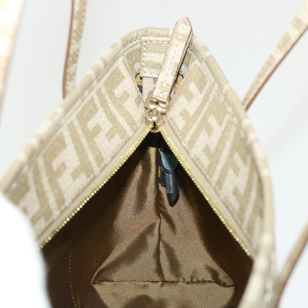 FENDI Zucca Canvas Star Tote Bag Gold Tone  yk7700B