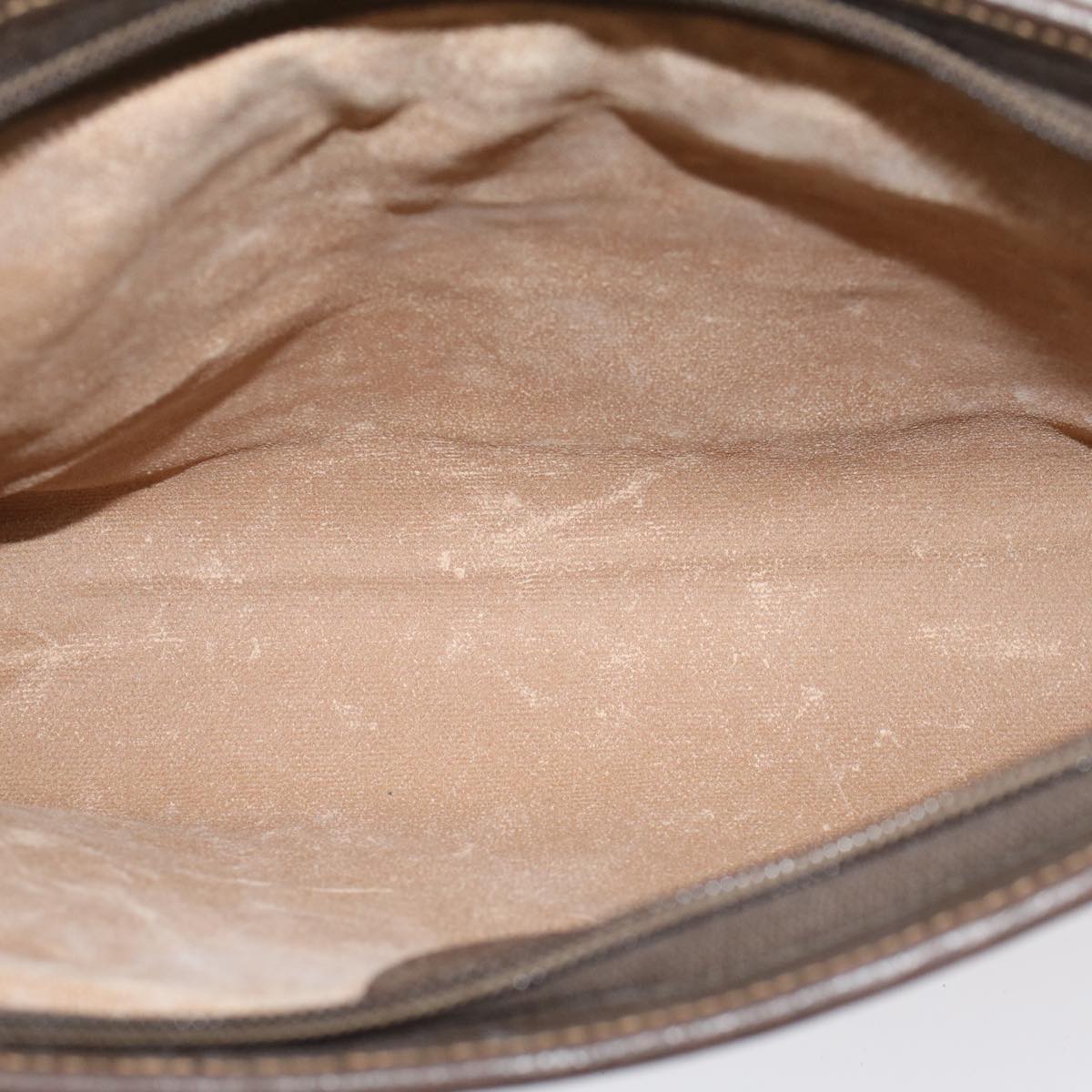 GUCCI GG Canvas Clutch Bag PVC Leather Beige 014.122.6063.4021  yk7734