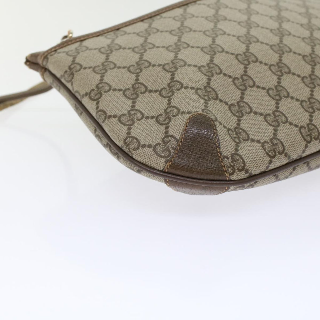 GUCCI GG Canvas Web Sherry Line Shoulder Bag Beige Red 904.02.026  yk7967